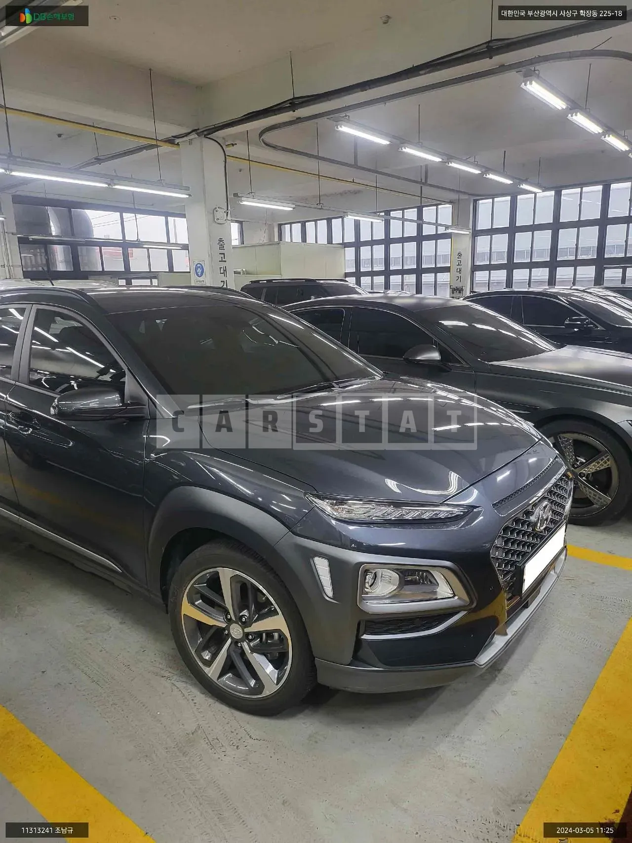 Photo 2 of 11: 2018 Hyundai Kona, VIN KMHK7815GKU280924 — Korean insurance auction