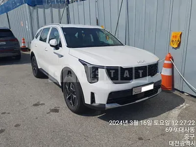Photo 1 of 25: 2024 Kia Sorento Hybrid, VIN KNARH81GBRA279787 — Korean insurance auction