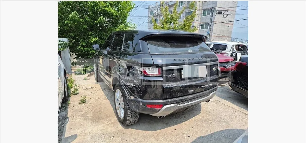 Photo 2 of 7: 2017 Land Rover Range Rover Evoque 2.0d — Korean insurance auction