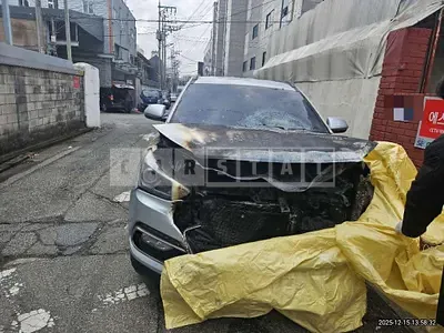 Photo 1 of 14: 2017 Hyundai Santa Fe DM — Korean insurance auction