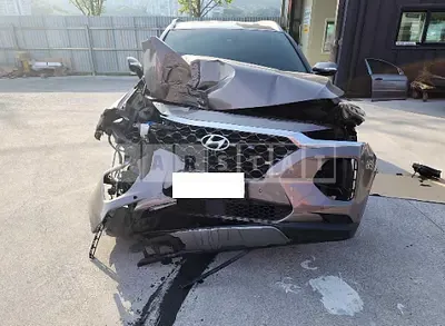 Photo 1 of 19: 2020 Hyundai Santa Fe, VIN KMHS381CDLU246684 — Korean insurance auction