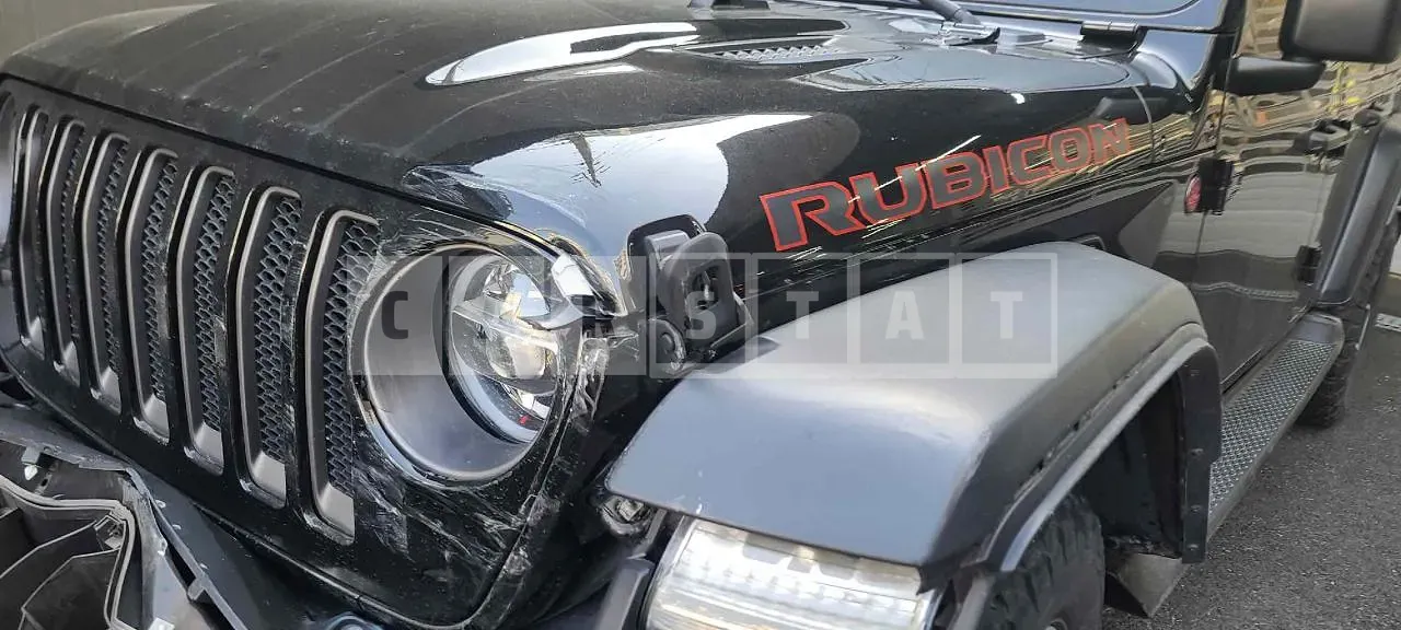 Photo 2 of 9: 2022 Jeep Zip Wrangler Rubicon, VIN 1C4HJXFN7NW166399 — Korean insurance auction