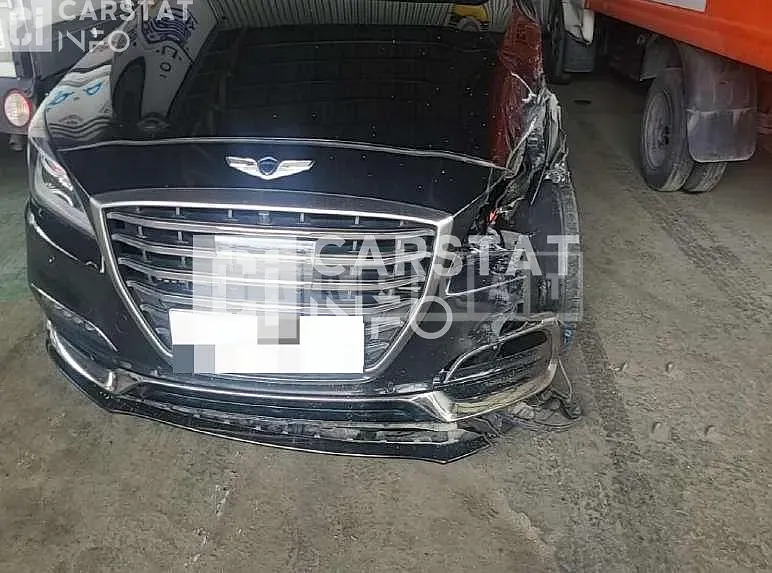 Photo 2 of 40: 2019 Genesis G80 3.3, VIN KMHGM41DDKU307950 — Korean insurance auction