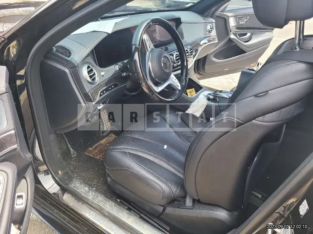 Photo 2 of 13: 2018 Mercedes-Benz S450 4Matic L, VIN WDDUG6EB0JA365869 — Korean insurance auction