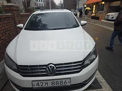 Photo 1 of 6: 2015 Volkswagen Passat 2.0 TDI, VIN 1VWZZZA3ZFC064503 — Korean insurance auction