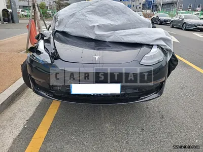 Photo 1 of 38: 2022 Tesla Model 3 Long Range, VIN 5YJ3E1EB6NF228740 — Korean insurance auction