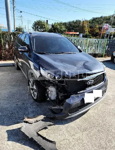 Photo 1 of 7: 2017 Kia Sorento, VIN KNAPH81BBHA277297 — Korean insurance auction