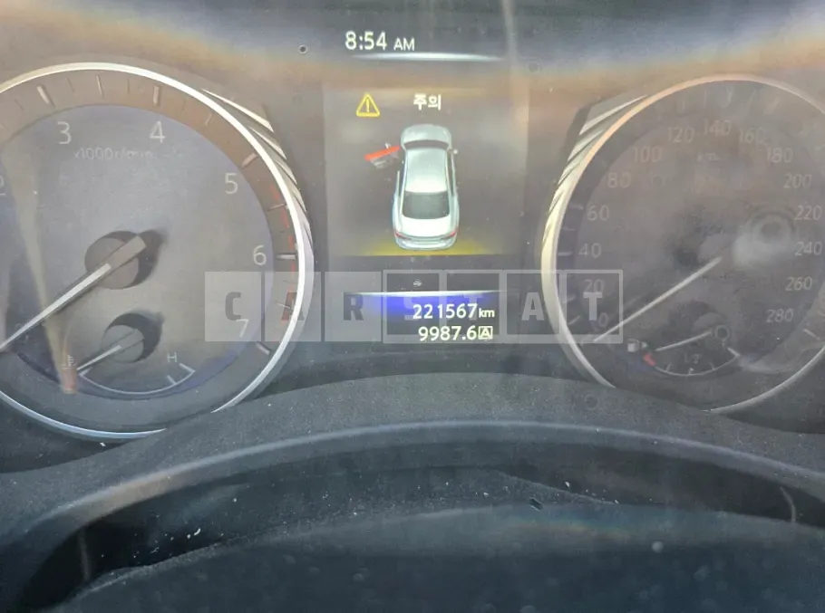 Photo 2 of 9: 2015 Infiniti Q50 2.2d — Korean insurance auction