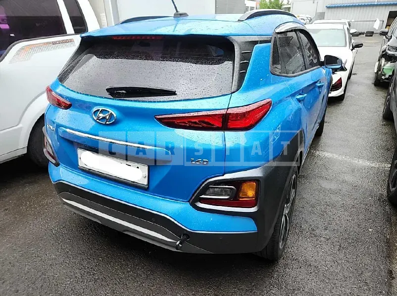 Photo 2 of 8: 2018 Hyundai Kona, VIN KMHK5816GJU000835 — Korean insurance auction