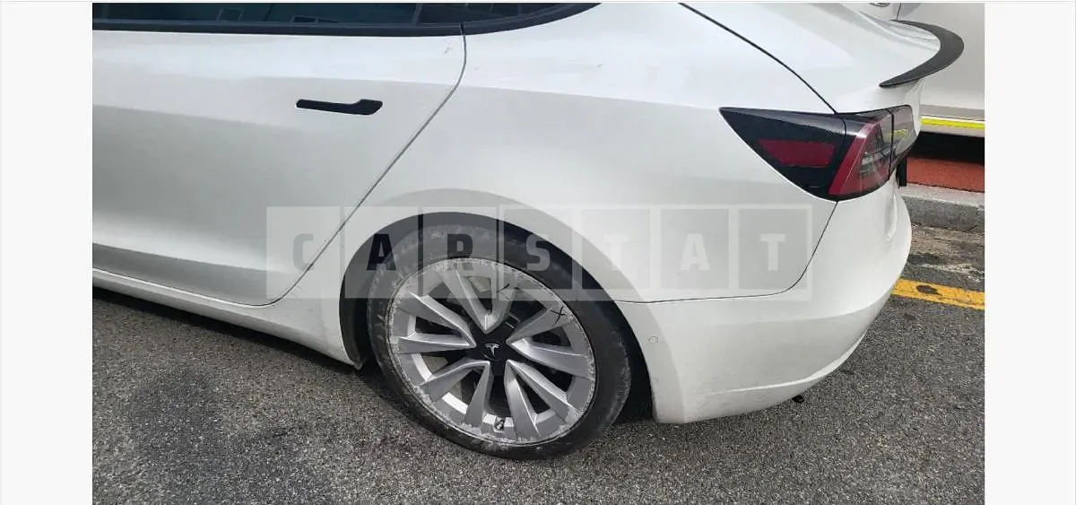 Photo 2 of 12: 2022 Tesla Model 3 Long Range, VIN 5YJ3E1EB9NF149739 — Korean insurance auction