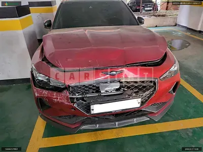 Photo 1 of 23: 2019 Genesis G70, VIN KMTG541EBLU062055 — Korean insurance auction