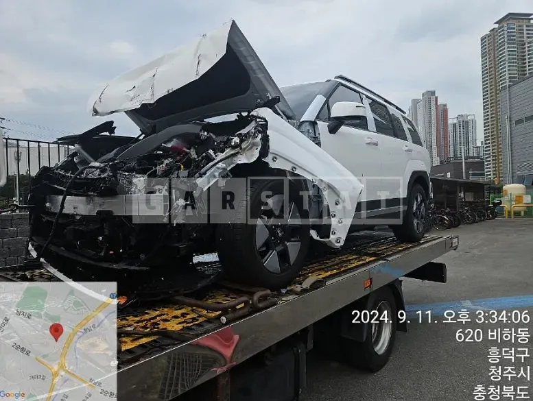 Photo 2 of 7: 2024 Hyundai Santa Fe — Korean insurance auction