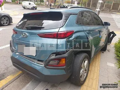 Photo 1 of 12: 2018 Hyundai Kona 1.6 Turbo, VIN KMHK4815GJU137773 — Korean insurance auction
