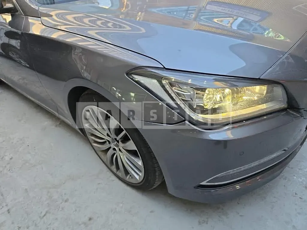 Photo 2 of 21: 2015 Hyundai Genesis, VIN KMHGM41DBGU117664 — Korean insurance auction