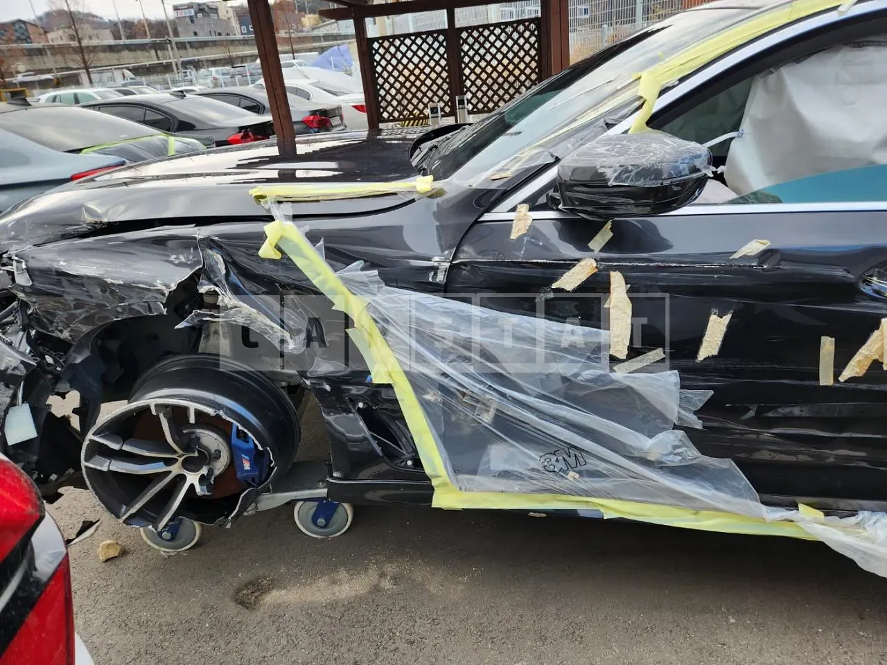 Photo 2 of 30: 2022 BMW 523d, VIN WBA11ES06PWX92087 — Korean insurance auction