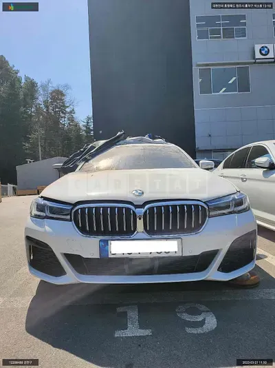 Photo 1 of 19: 2021 BMW 530e, VIN WBA51AG04MCH55722 — Korean insurance auction