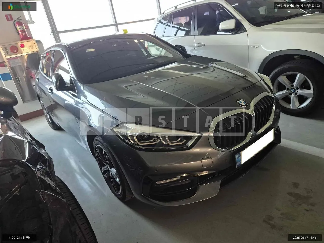 Photo 2 of 14: 2021 BMW 118d, VIN WBA7M9106M7H08644 — Korean insurance auction