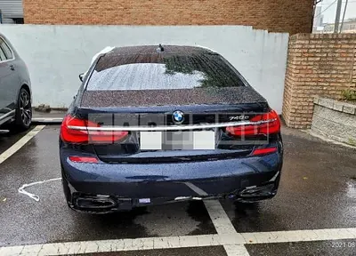 Photo 1 of 30: 2018 BMW 740e iPerformance, VIN WBA7D0101JGJ46267 — Korean insurance auction