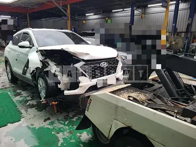 Photo 1 of 7: 2019 Hyundai Tucson 1.6 — Korean insurance auction