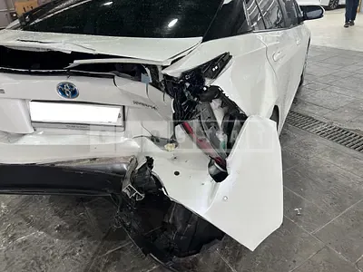 Photo 1 of 25: 2017 Toyota Prius, VIN JTDKBRFU8J3581958 — Korean insurance auction