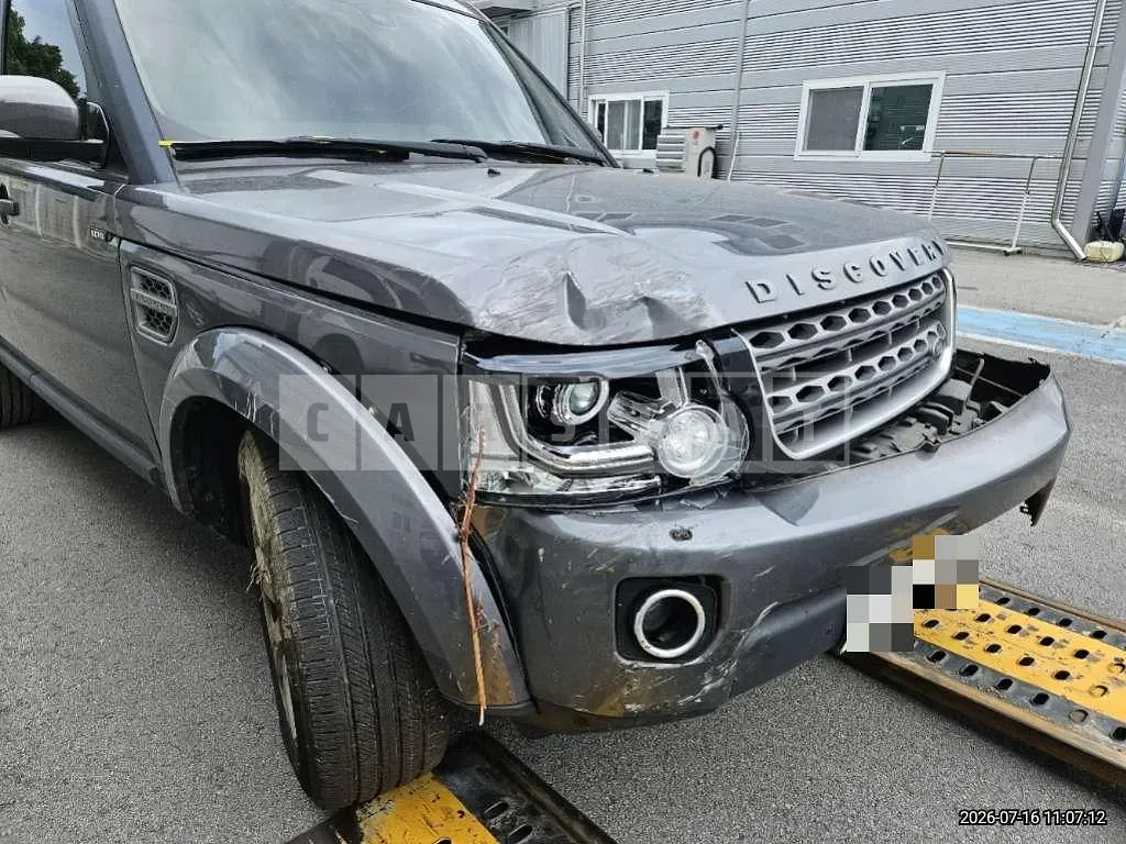 Photo 2 of 25: 2015 Land Rover Discovery 4 3.0d — Korean insurance auction