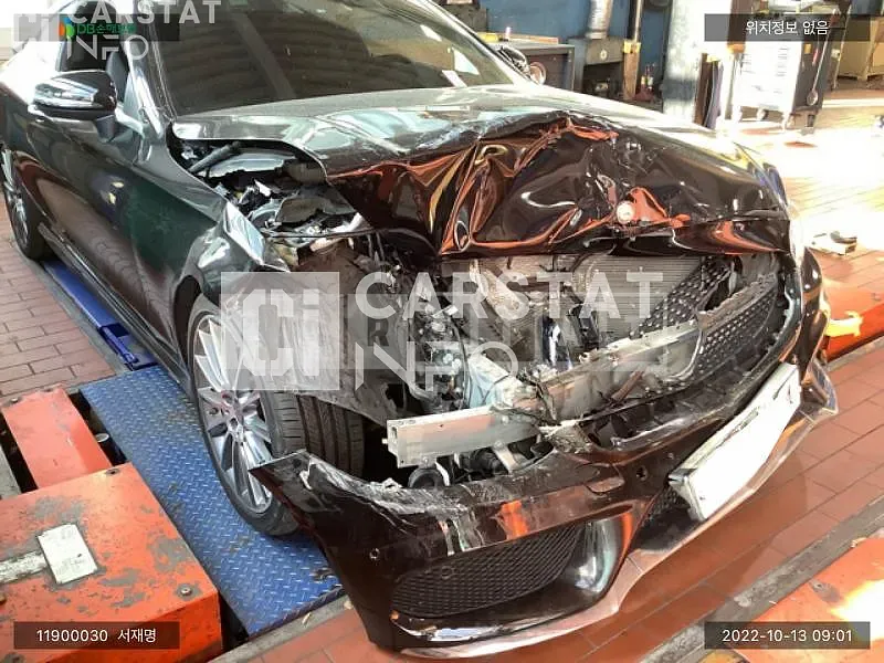 Photo 2 of 15: 2017 Mercedes-Benz C220 d Coupe, VIN WDDWJ0EB7HF460966 — Korean insurance auction