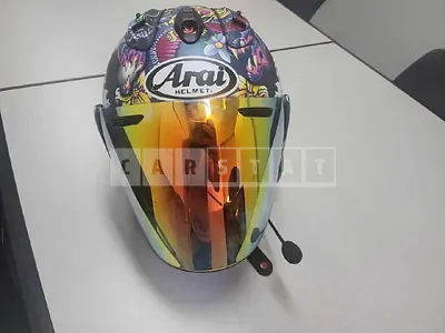 Photo 1 of 8: 2024 Arai helmet and Sena 50S Bluetooth — Korean insurance auction