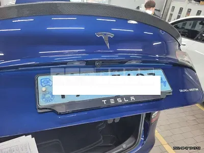 Photo 1 of 15: 2020 Tesla Model 3 Long Range, VIN 5YJ3E1EB2LF649092 — Korean insurance auction