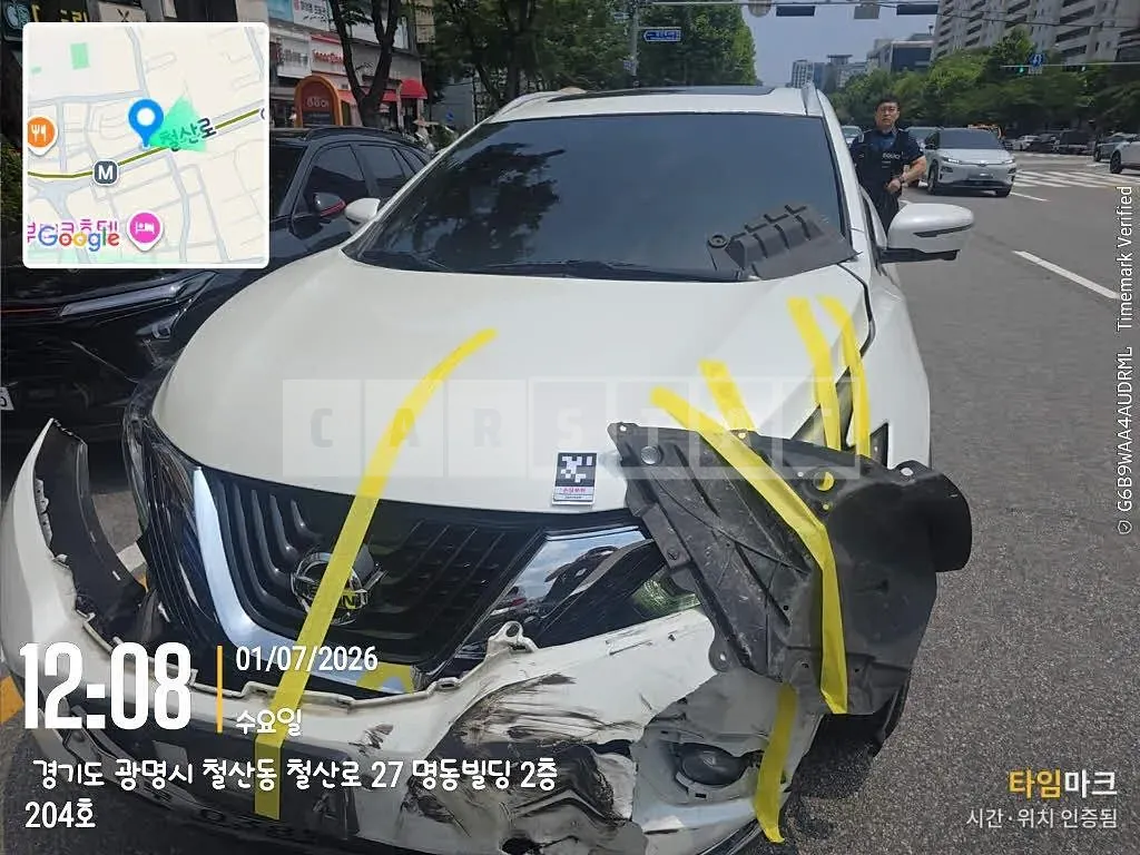 Photo 2 of 54: 2016 Nissan Murano, VIN 5N1CZ2MH0GN129993 — Korean insurance auction
