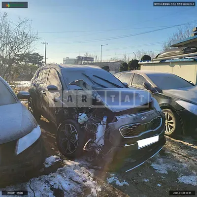 Photo 1 of 10: 2020 Kia Sportage, VIN KNAPN813BLK863864 — Korean insurance auction