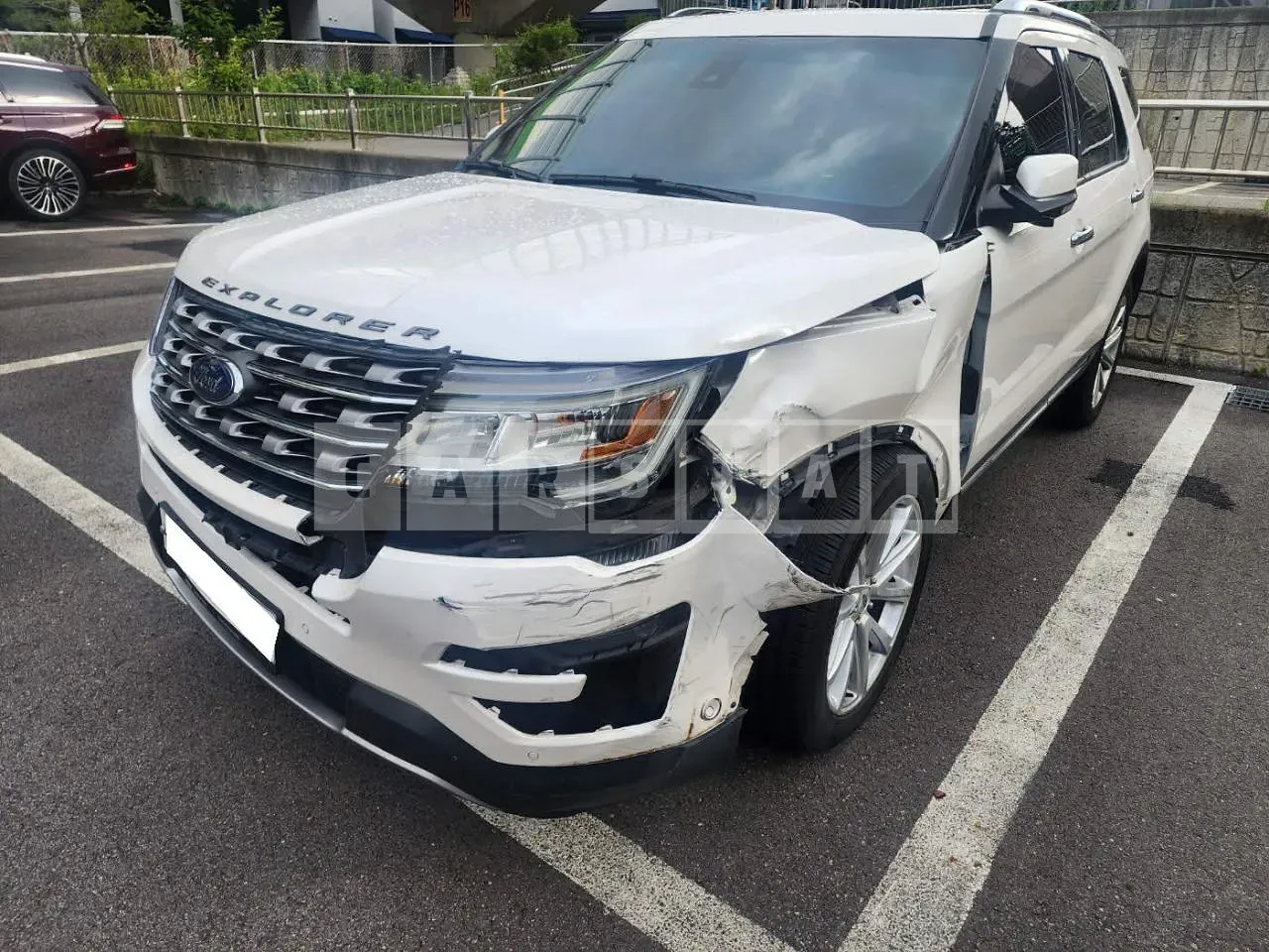 Photo 2 of 22: 2016 Ford Explorer 2.3 AWD, VIN 1FM5K8FH7HGA83050 — Korean insurance auction
