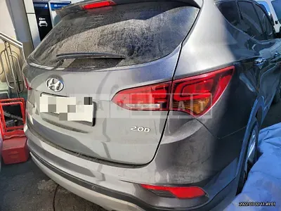 Photo 1 of 19: 2018 Hyundai Santa Fe 2.0, VIN KMHSW81UBJU848474 — Korean insurance auction