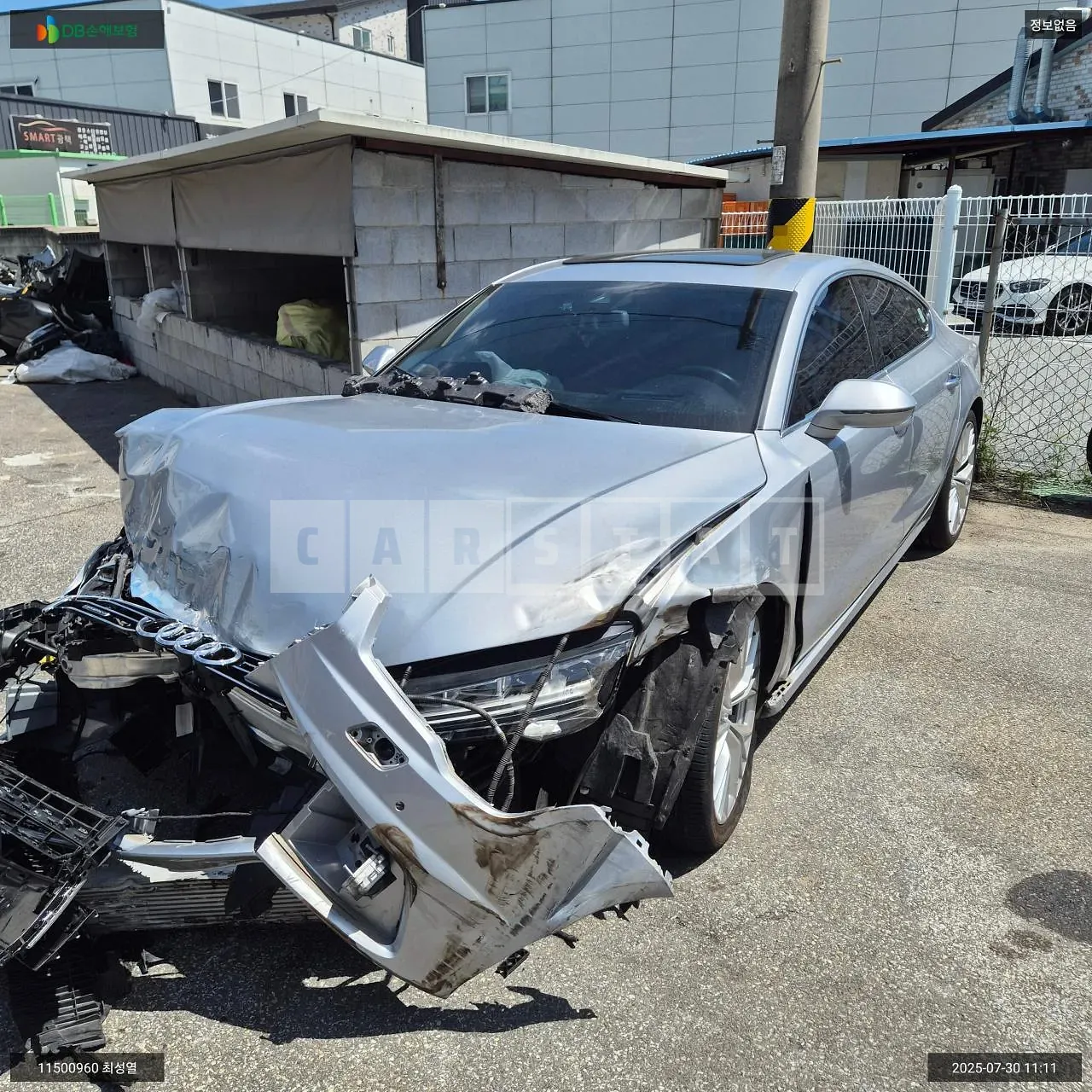 Photo 2 of 17: 2018 Audi A7 50 TDI quattro, VIN WAUZZZ4G1GN147964 — Korean insurance auction