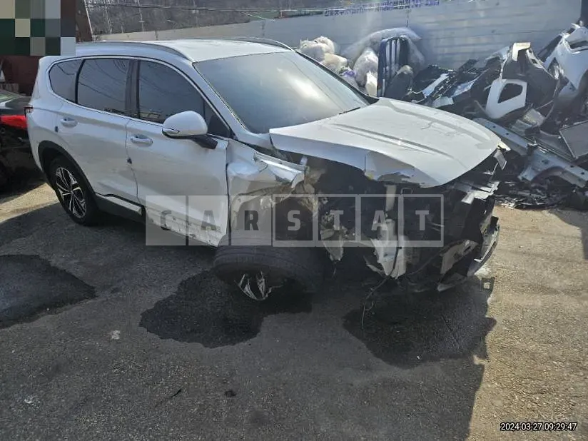 Photo 2 of 35: 2018 Hyundai Santa Fe TM 2.2, VIN KMHS381CBKU011363 — Korean insurance auction