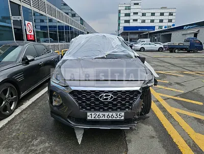Photo 1 of 18: 2020 Hyundai Santa Fe, VIN KMHS281BBLU255970 — Korean insurance auction