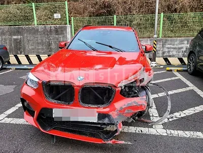 Photo 1 of 53: 2019 BMW X3 M, VIN WBSTS0101LLS73112 — Korean insurance auction