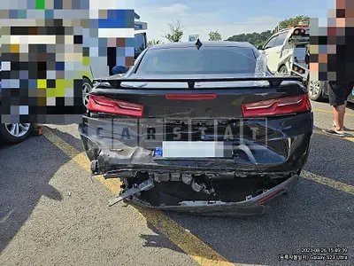 Photo 1 of 15: 2017 Chevrolet 6.2 Camaro, VIN 1G1F91R70H0157053 — Korean insurance auction