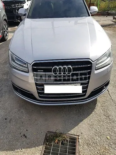Photo 1 of 15: 2015 Audi A8L 60 TDI quattro, VIN WAUZZZ4H6FN014740 — Korean insurance auction