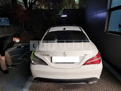 Photo 1 of 35: 2017 Mercedes-Benz CLA250 4Matic, VIN WDDSJ4GB7HN453184 — Korean insurance auction
