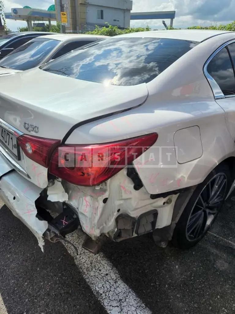Photo 2 of 10: 2016 Infiniti Q50 2.2d, VIN JNKDV71EXGM551737 — Korean insurance auction