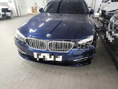 Photo 1 of 27: 2018 BMW 520i, VIN WBAJK7101JBP72600 — Korean insurance auction