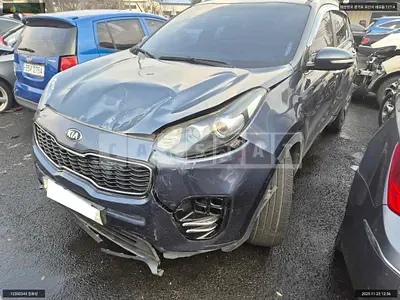 Photo 1 of 17: 2018 Kia Sportage, VIN KNAPN813BJK454561 — Korean insurance auction