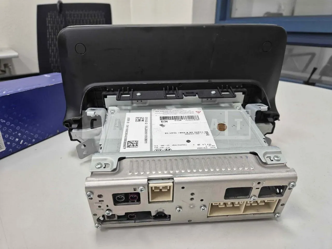 Photo 2 of 12: 2020 Hyundai Auto Parts Kona Electric Avn+ Air Conditioner Control Assembly, VIN KMHK281GFLU102287 — Korean insurance auction