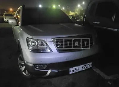 Photo 1 of 18: 2015 Kia Mojave, VIN KNAKR814DFA142578 — Korean insurance auction