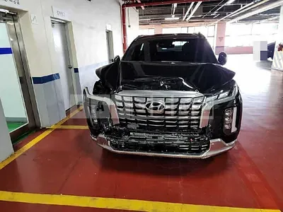 Photo 1 of 14: 2023 Hyundai Palisade, VIN KMHR581ABPU590077 — Korean insurance auction
