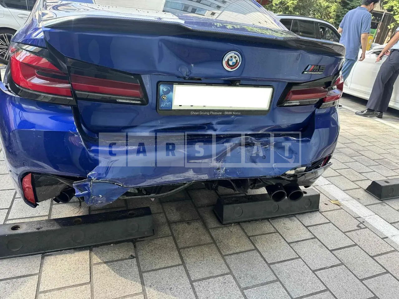 Photo 2 of 23: 2021 BMW M5 Competition Package, VIN WBS81CH04MCH45646 — Korean insurance auction