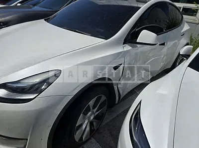 Photo 1 of 12: 2021 Tesla Model Y Standard Range — Korean insurance auction