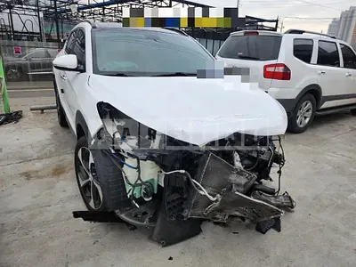 Photo 1 of 22: 2017 Hyundai Tucson TL 2.0, VIN KMHJ381ABHU363975 — Korean insurance auction