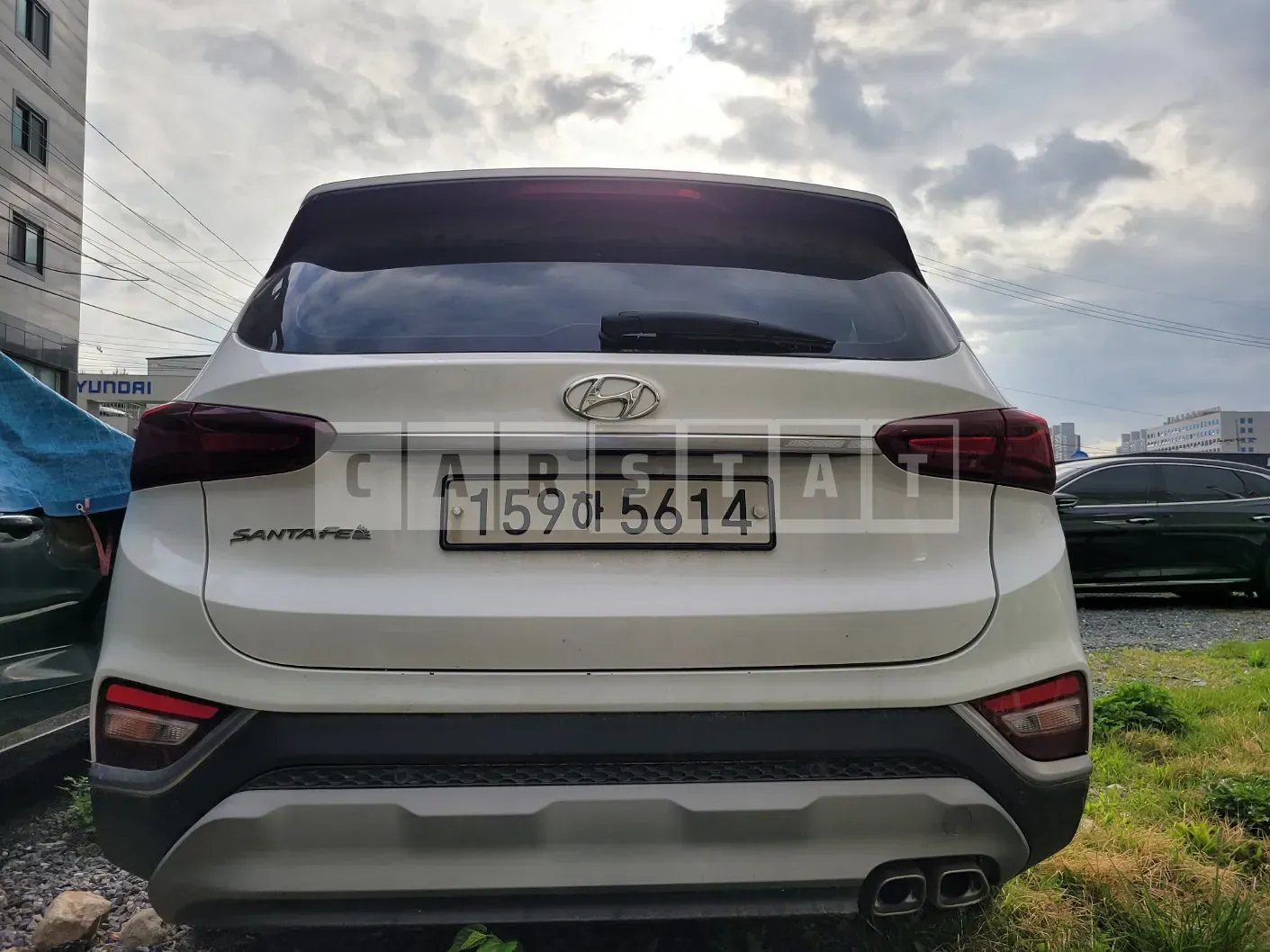 Photo 2 of 17: 2020 Hyundai Santa Fe, VIN KMHS281BBLU248674 — Korean insurance auction