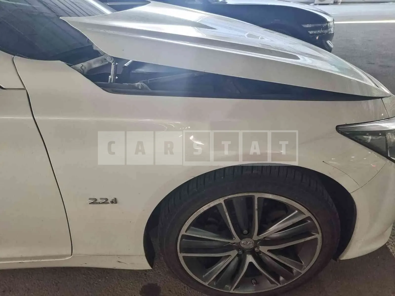 Photo 2 of 44: 2015 Infiniti Q50 2.2d, VIN JNKDV71E2FM530539 — Korean insurance auction